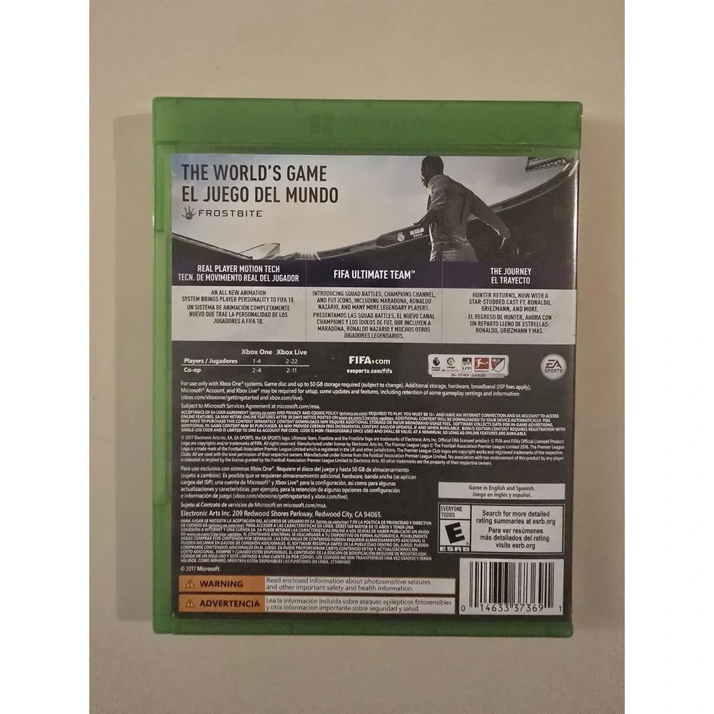 Fifa 18 Limited Edition [Xbox One] Pre - Owned